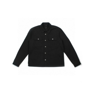 chrome hearts black button up shirt